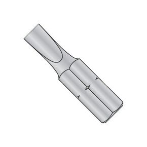 0-1 X 1 X 1/4 Slotted Insert Bits/Point Size: #0 - #1 / Length 1" / Shank: 1/4" (Carton: 60 pcs)