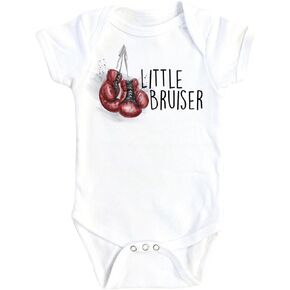 Boxing Bruiser - Baby Boy Girl Clothes Infant Bodysuit Funny Cute Newborn