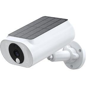 SMONET Solar Security Camera Wireless Outdoor, 2K WiFi Camera Battery Powered for Home, Video Surveillance Equipment,32G Local Storage, Spotlight, Night Vision, No Monthly Fee