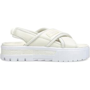 PUMA Womens Mayze Logo Platform Casual Sandals Casual - Off White - Size 8 M