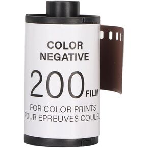 High Definition Color Print Film, Fine Grain, Wide Exposure Range, 35mm Camera Film with More Intense Colors for 135 Cameras, for Unique Vintage Photos