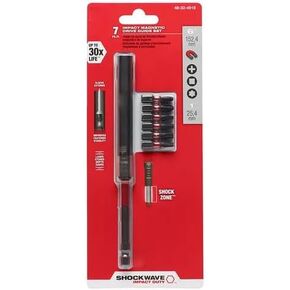 Fits for Milwaukee 48-32-4518 SHOCKWAVE 7pc Impact Magnetic Drive Guide Set