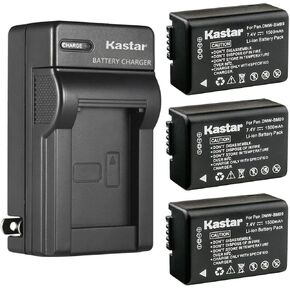 Kastar AC Wall Battery Charger Replacement for Panasonic DMW-BMB9E, DMW-BMB9PP, Lumix DMC-FZ40, Lumix DMC-FZ45, Lumix DMC-FZ47, Lumix DMC-FZ48, Lumix DMC-FZ60, Lumix DMC-FZ62 Cameras