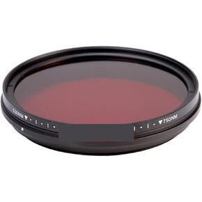 530/590/630/680/720/750nm Variable IR Infrared Infra-Red X-Ray Lens Filter for 46 49 52 55 58 62 67 72 77 82 mm DSLR Camera(49mm)