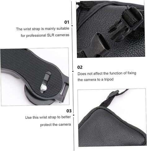 ARTIBETTER 2pcs Camera Wrist Strap Leather Hand Strap Hand Grip Hand Strap One Hand Camera Strap Wristlet Strap in Kuwait