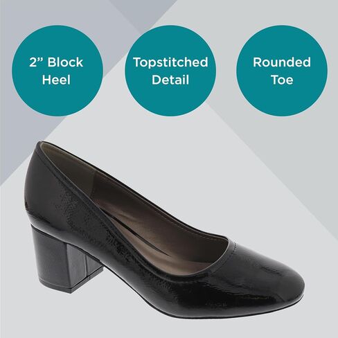 Masseys Women's Daphne Block Heel Dress Pump in Saudi Arabia
