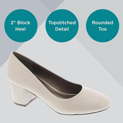 Masseys Women's Daphne Block Heel Dress Pump in Saudi Arabia