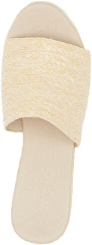 Chocolat Blu Women Shoes Gilda Raffia Chunky Slide in Saudi Arabia