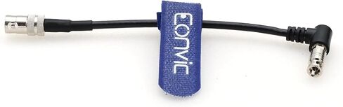 Eonvic High-Density HD-SDI Cable for Blackmagic Video Assist Right Angle Micro BNC Male to Standard BNC Female 30CM in Saudi Arabia
