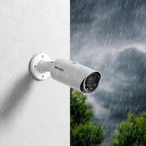 8MP AI PoE Camera, Outdoor Security IP Dome Camera, Smart Sound Alarm, Light Color Night Vision, AI Human/Vehicle Detection, Two Way Audio, 2.8mm Lens Wide Angle 110°, IND8BD97D in Kuwait