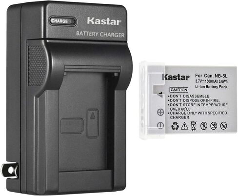 Kastar AC Wall Battery Charger Replacement for Canon PowerShot SD850 is, PowerShot SD870 is, PowerShot SD880 is, PowerShot SD890 is, PowerShot SD900 is, PowerShot SD950 is Cameras in Saudi Arabia