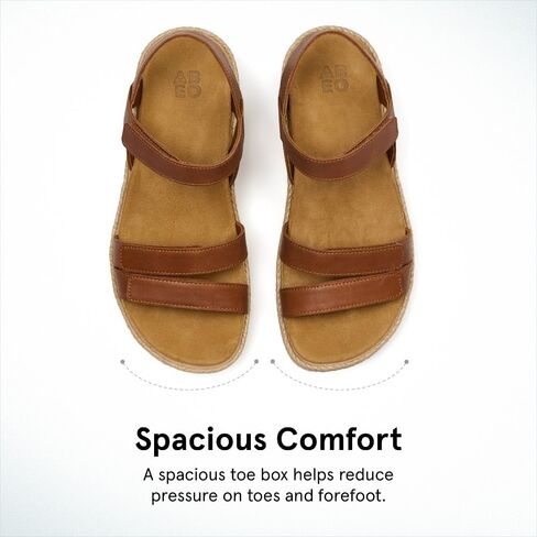 Abeo Solstice Strap Sandal | الدعم القوس الصنادل النسائية | صندل إسفين للنساء | نعل تقويم العظام المدمج in Kuwait