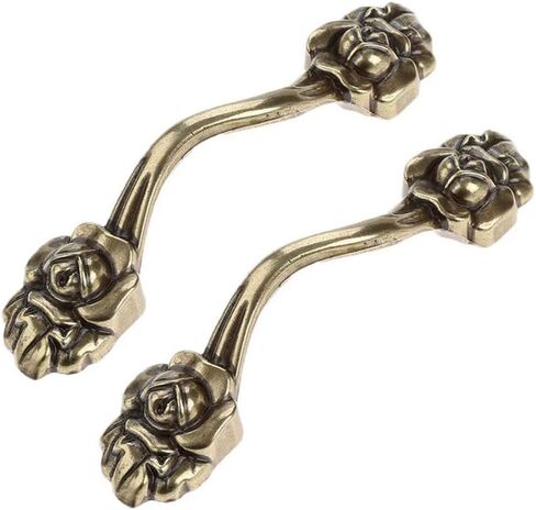 Vintage Cabinet Handles Pulls,drawer pulls, 2 pcs Kitchen Furniture Handles Cabinet Hardware Dresser Knobs Drawer Pull Zinc Alloy Handles Cupboard Wardrobe Door Pulls Drawer Knobs,Hole Distance 96 mm in Saudi Arabia