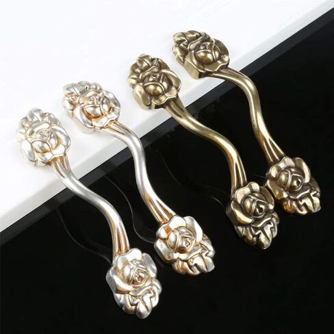 Vintage Cabinet Handles Pulls,drawer pulls, 2 pcs Kitchen Furniture Handles Cabinet Hardware Dresser Knobs Drawer Pull Zinc Alloy Handles Cupboard Wardrobe Door Pulls Drawer Knobs,Hole Distance 96 mm in Saudi Arabia