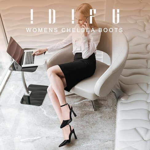 IDIFU IN4 Closed Toe Heels for Women High Stiletto Pointed Toe Heels Dressy Wedding Party Bridal Bride Prom Evening Work Dress Shoes Comfortable Formal Ankle Strap Sexy Slingback Pumps Shoes in Saudi Arabia