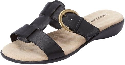 ComfortView Women's The Dawn Slip on Sandal (عرض واسع) in Saudi Arabia