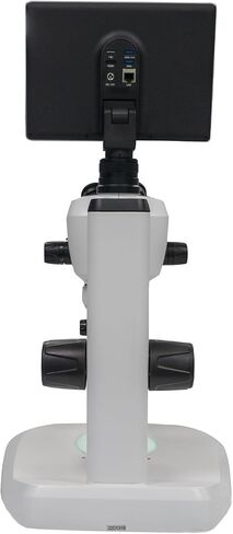 Biologix Trinocular Stereomicroscope, Eyepiece 10X/23mm (Adjustable View), with Intelligent Measuring Camera YW3609E, with External Ground Light Source and Four-Zone Control Ring Light HS-72 in Kuwait