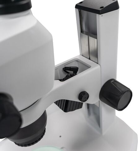 Biologix Trinocular Stereomicroscope, Eyepiece 10X/23mm (Adjustable View), with Intelligent Measuring Camera YW3609E, with External Ground Light Source and Four-Zone Control Ring Light HS-72 in Kuwait
