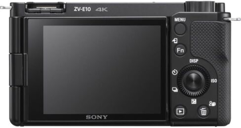Sony ZV-E10 Mirrorless Camera with 16-50mm Lens | White Bundle with 64GB Memory Card, UV Filter, 8" Flexipod, Spare Battery & Charger, KC-25 Camera Shoulder Bag, Deluxe Cleaning Kit and Cloth in Saudi Arabia