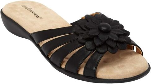 Comfortview Women's Wide Width The Abigail Sandal in Kuwait