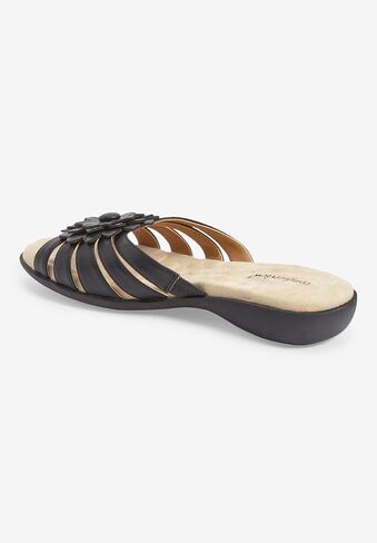 Comfortview Women's Wide Width The Abigail Sandal in Kuwait