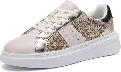Womens Casual Shoes Comfortable Fashion Sneakers Lace-up Shoes in Saudi Arabia