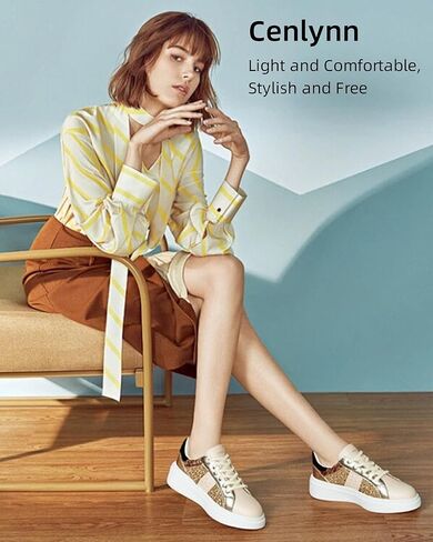 Womens Casual Shoes Comfortable Fashion Sneakers Lace-up Shoes in Saudi Arabia