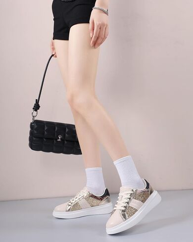 Womens Casual Shoes Comfortable Fashion Sneakers Lace-up Shoes in Saudi Arabia