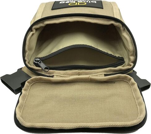 Bino Gear Bino Bag, Converts Into Binocular Harness, Crossbody, and Hip Bag, Safety Tether Strap Included, Desert Tan in Saudi Arabia