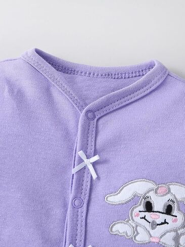 Baby Long Sleeve Bodysuits Romper one-Piece Newborn Baby Clothes 2 Pack in Saudi Arabia