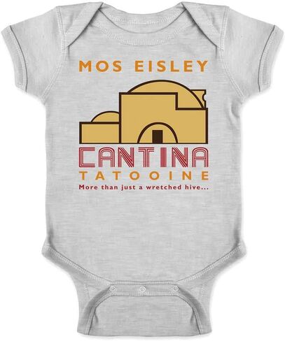 Pop Threads Mos Eisley Cantina Tatooine Infant Baby Boy Girl Bodysuit in Kuwait