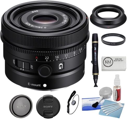 Sony FE 40mm f/2.5 G Lens for E | Its dual linear autofocus motors keep up with the most, F2.5 max aperture is ideal for low-light situations for maximum in Saudi Arabia