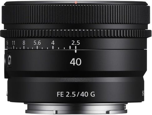 Sony FE 40mm f/2.5 G Lens for E | Its dual linear autofocus motors keep up with the most, F2.5 max aperture is ideal for low-light situations for maximum in Saudi Arabia