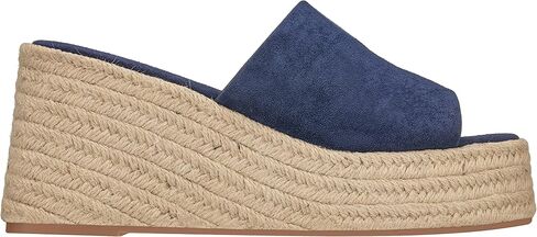 ILLUDE Women's Wedge Sandal Espadrille Platform Slip On Open Toe Wedge Heel Sandals in Kuwait