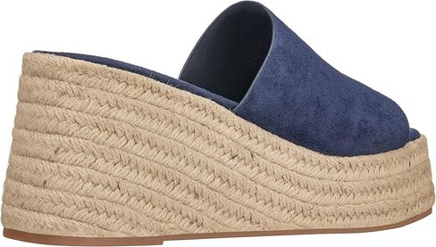 ILLUDE Women's Wedge Sandal Espadrille Platform Slip On Open Toe Wedge Heel Sandals in Kuwait