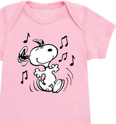 HYBRID APPAREL - Peanuts - Snoopy Dancing Happily - Infant Baby One Piece in Saudi Arabia