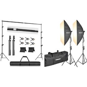 emart 10x10ft photo video studio قابلة للتعديل وقابلية للثقيلة.