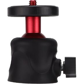 360° Rotation Mini Ball Head Plastic Material Aluminum Alloy Tripod Head Antiskid Ball Head