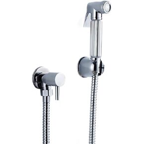 BathroomFaucet Set ShowerToilet Sprayer Zinc AlloyFaucet Holder Douchette Wc Bathroom Accessorie Wall Mounted
