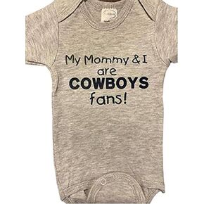 Mommy Cowboys baby onesie ® baby bodysuit infant one piece shower gift clothes clothing