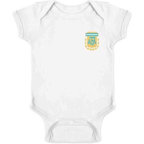 Pop Threads Argentina Futbol Soccer Retro National Team Sports Infant Baby Boy Girl Bodysuit