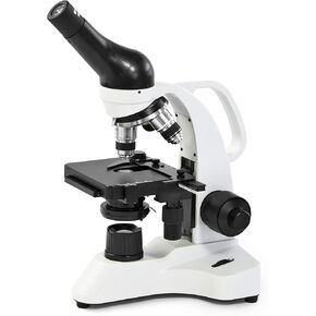 Vision Scientific VME0006-100-LD-E2 LED Microscope, 40–2000X Magnification, LED Illumination with Light Intensity Control,1.25 N.A Abbe Condenser,Coaxial Coarse & Fine Focus, 110V