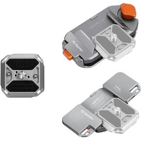 EQ38 Quick Release Plate & Camera Strap Mount Base & Camera Backpack Clip Base