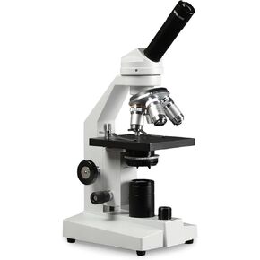Vision Scientific VME0020X-E2 LED Microscope, 40x-2000x Magnification, LED Illumination with Intensity Control, 1.25 N.A Abbe Condenser, Coarse and Fine Focus, 110V