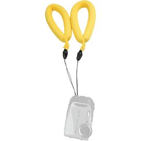 Foto&Tech Yellow Waterproof Camera Float Strap for Underwater Compatible with GoPro Canon Sony Pentax Panasonic