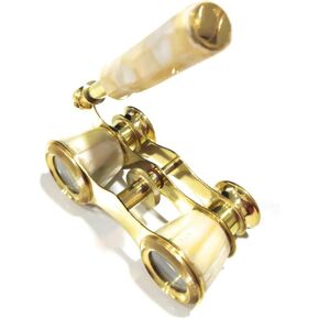 Nautical Binocular 3" Opera Glasses Binocular Mother of Pearl - Antique Opera Binocular