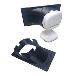 Window Angle Mount compatible with Eufy C120 2K indoor security wireless camera | 20 Degrees View or Tilt (Up/Down/Left/Right) | For yard or driveway watching | 2 colors