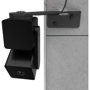 Zwolf Black Wall Mount for Wyze Camera Pan V3, Outside Corner Bracket for Wyze Camera (2)