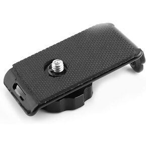 Type 1 4 Screw Arrow Storage Case Buckle Black Strap Plate for DSLR Camera Shoulder Neck Belt Tripod Strap Mount with Secure Locking Mechanism