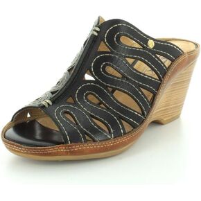 Pikolinos New Women's Capri W8F-0725 Sandal Black/Brandy 41